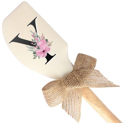 Letter Y Monogram Funny Silicone Spatula Funny Baking Tool Modern Farmhouse Kitc
