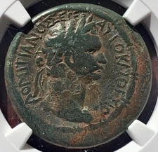 Domitian Cilicia Anarzarbus AE31 AD 94/5 Athena RPC 1753 NGC F