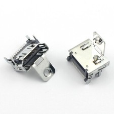 10Pcs HDMI HD Interface 19 Pin Female SMD SMT PCB Socket Connector 4 Legs 19P