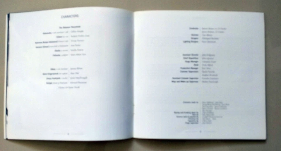 Katya Kabanova Opera North Leeds Grand Theatre Programme 1999 - Image 3 of 4