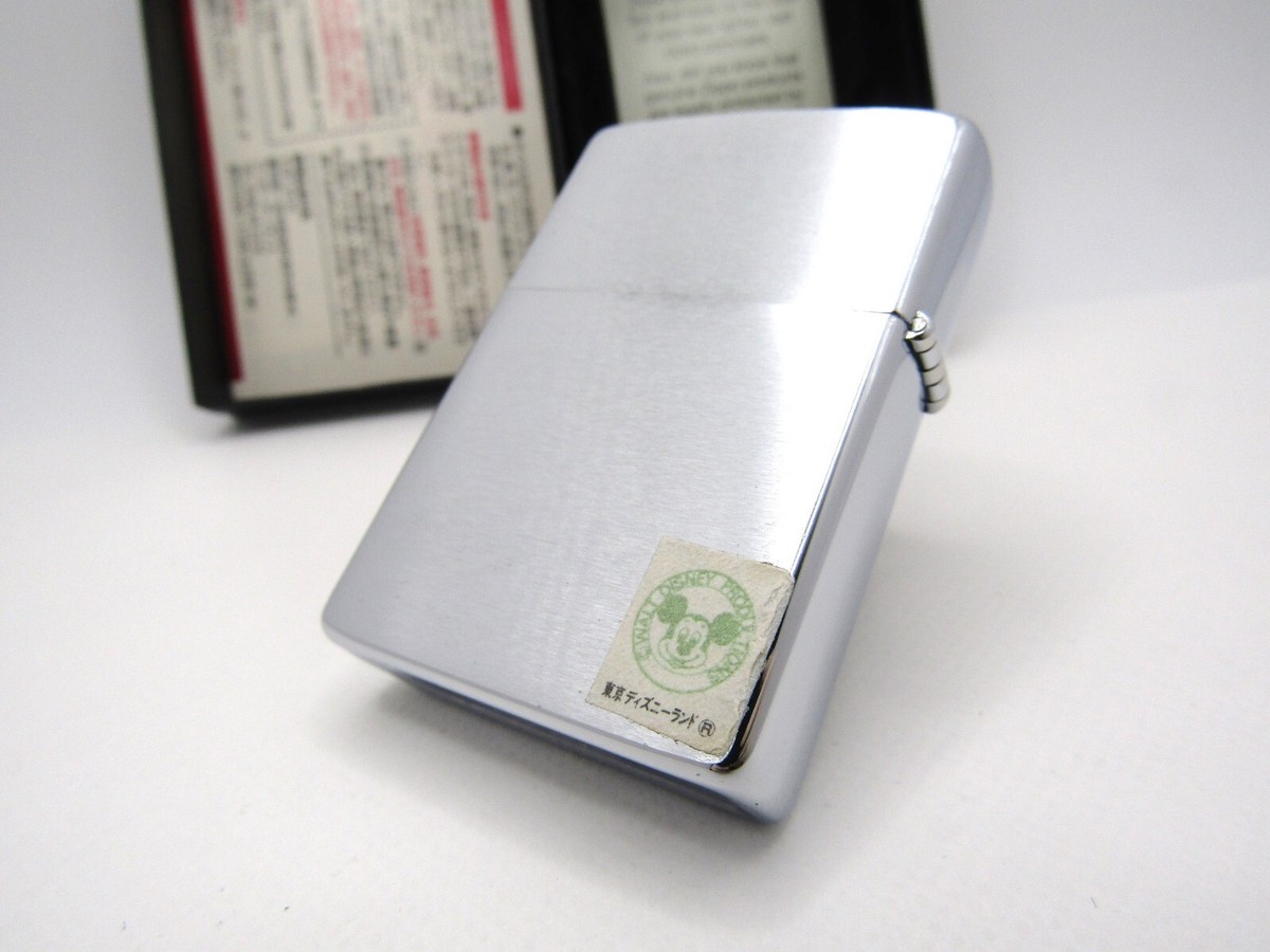 稀少 ☆ Tokyo Disneyland ZIPPO 1982 【中古 貴重品】 Zippo 
