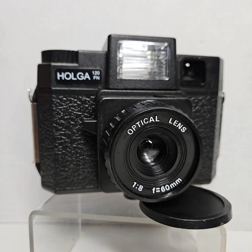 Holga 120 FN Medium Format Film Black Camera Point & Shoot Lomo Toy Lomography