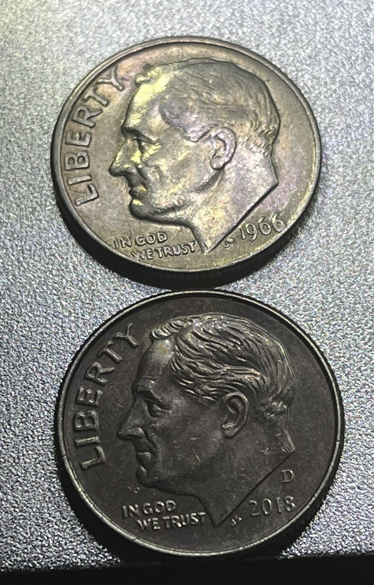 2018 D Truly Black Dime!! One Of A Kind!! | eBay