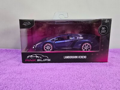 Jada Toys Pink Slips Lamborghini Veneno 1:32 Scale ~ | eBay