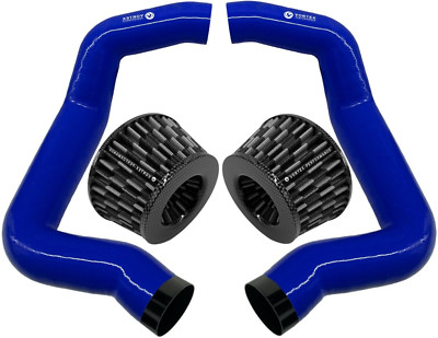 for BMW F90 M5 M8 G30 M550I Full Front Mount air intake - BLUE V2 CFAF