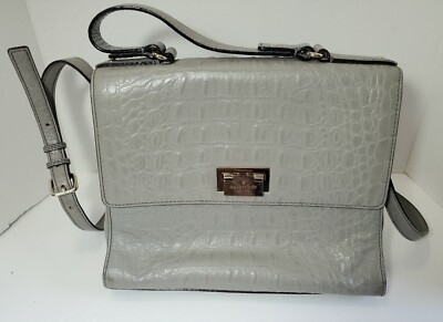 Kate Spade Orchard Valley Doris Croc Embossed Leather Purse