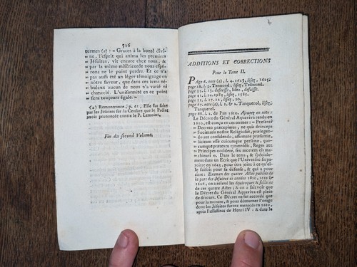 altes Buch - Allgemeine Geschichte der Gesellschaft Jesu - T 2 - 1761 - E.O. - Bild 14 von 14