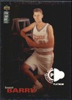 1995 Upper Deck Collector's Choice Basketball Platinum Player's Club Brent Barry #299
