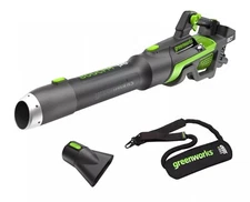 Greenworks 80V 800CFM 200MPH Leaf Blower + Strap & Nozzle (NO BATTERY TOOL ONLY)