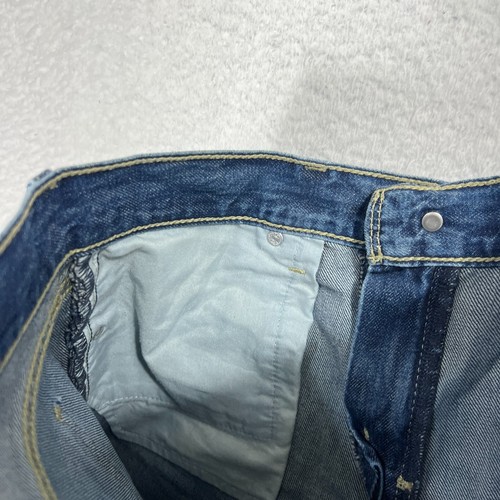 Jeans Levi's Low Pro gamba dritta donna 26 (29x30) DIFETTI* denim blu vita alta - Foto 6 di 16