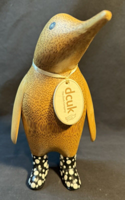 Dcuk The Duck Company Wood Penguin 8''