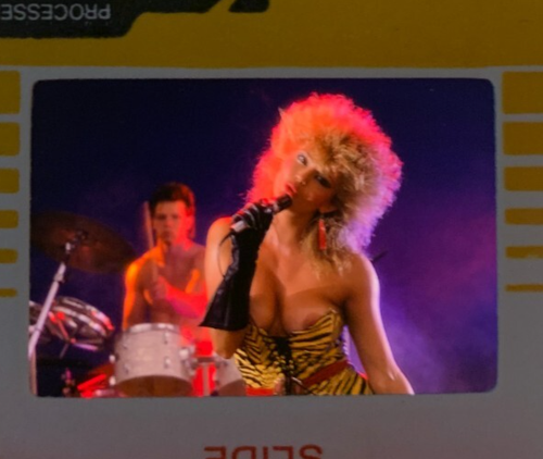 Vintage Nude 35mm Transparency Slide of Pinup Pretty Girl Model N8512