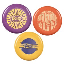 Wham-O Frisbee Cool Flyer 3 Discs Set Lightweight Disc Golf Frisbee Sports Toy
