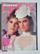 1983 MODERN BRIDE magazine CAROL ALT Renee Simonsen Kristin Holby Rene Russo