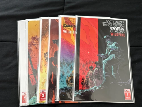 DARK SPACES WILDFIRE #1-5 Complete Run  Scott Snyder IDW 2022