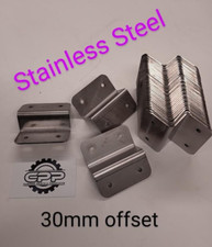 Fence Panel Grips Clips Stop Rattling Fences Garden Wind Concrete Post 4 PACK