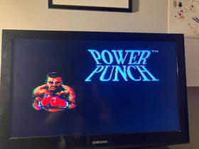 NES Cartridge Power Punch II (1992) (Punch Out Sequel) TESTED WORKS RARE 3-screw