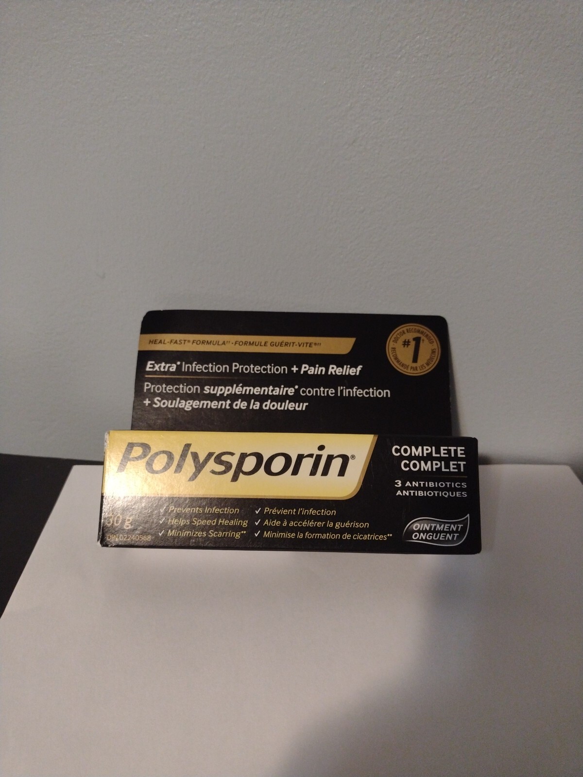 Polysporin Complete Antibiotic Ointment Heal Fast Formula 30g FROM CANADA eBay