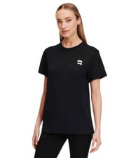 Image of **48hr flash sale ***Woman's Karl Lagerfeld Ikon Patch T-shirt 🎅🏻🎁