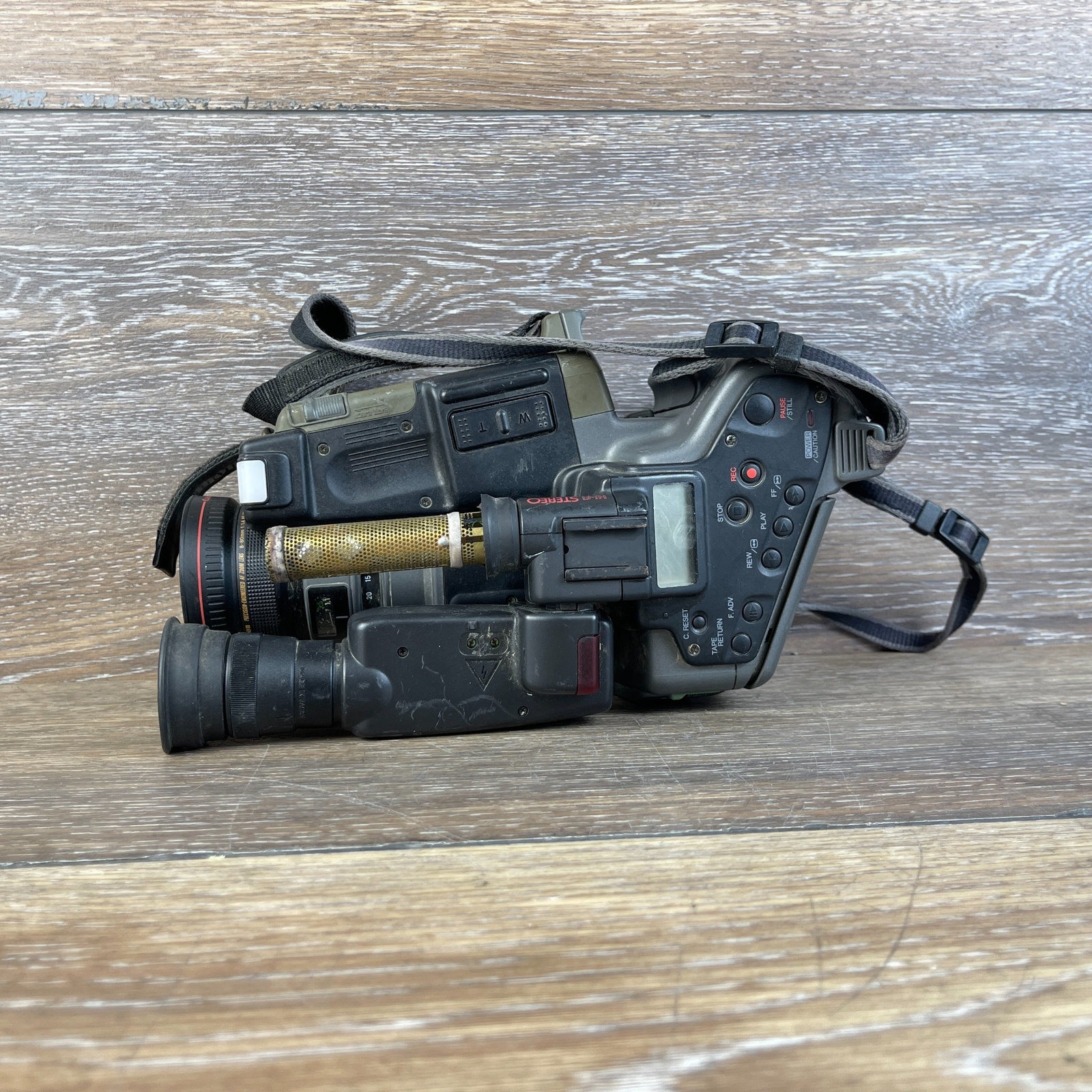 Canon A1 Mark II Gray Handheld 8mm Hi8 HiFi Stereo Video Camcorder