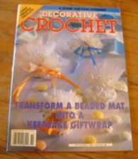 Decorative Crochet 66 November 1998 Bedspreads-Tablecloths-Shawl-Doilies