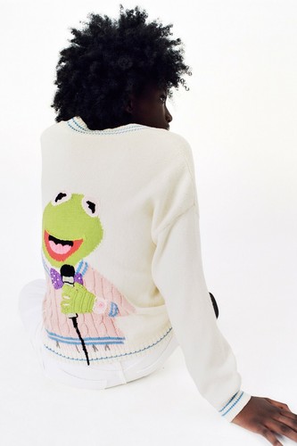 Frog Zara Knit Cardigan Sweater 
