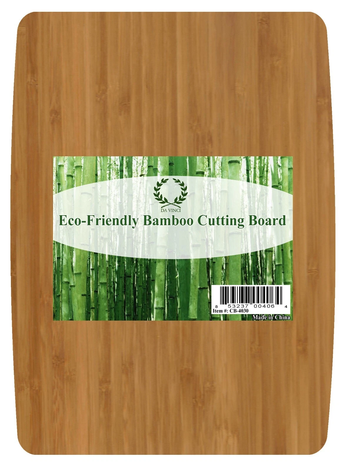 Closeout Lot of 10 Da Vinci Bamboo Cutting Boards, 15.7 x 11.8 Inch, 3/4" Thick