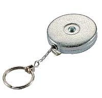 Lucky Line 43301 Chrome Key Bak Slip On 1 Per Card