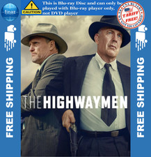 The Highwaymen 2019 Blu-ray 1080p Full HD Crime Movie All Region New Free Ship