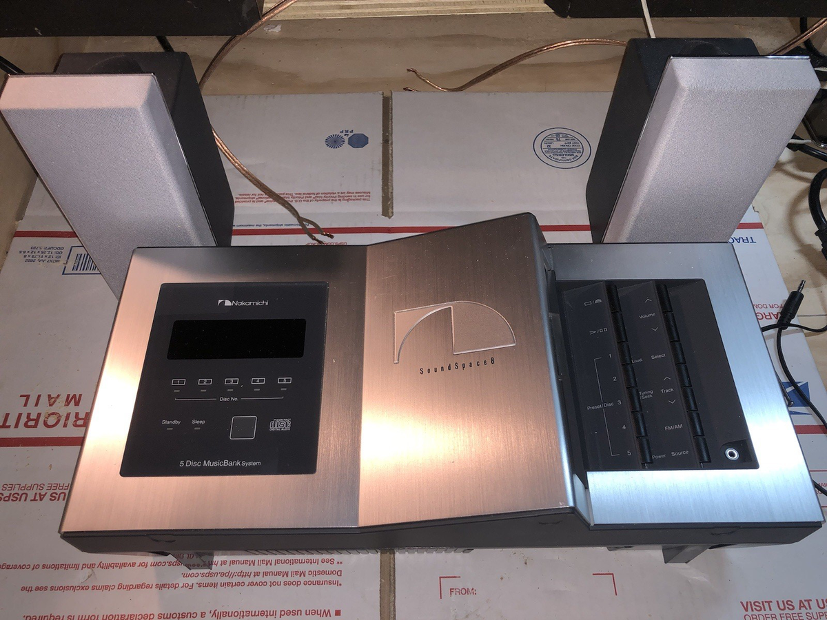 NAKAMICHI SOUNDSPACE 8 RECEIVER FOR PARTS NO POWER SUPPLY TO TEST