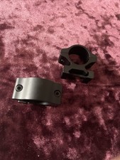 Rifle Scope Rings 1" Aluminum Unmarked