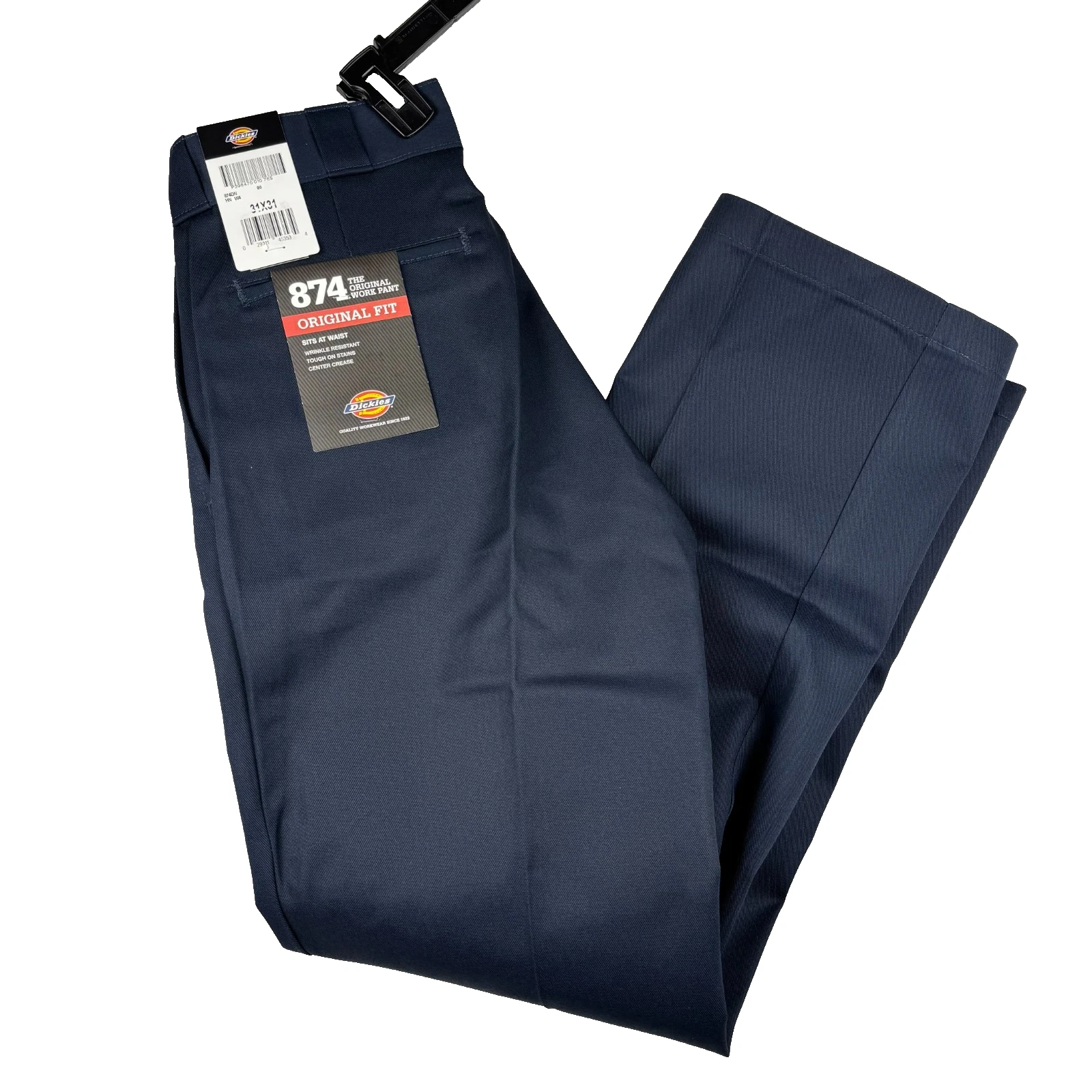 NEW Dickies 874 Navy Blue Men's 31x31 Original Fit Work Wear Pants Canvas 874DN