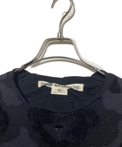 COMME des GARCONS Damage processed jacquard Knit - image 4