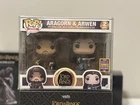 New Funko POP!  Aragorn & Arwen 2 pack Lord of the Rings! In protective case!