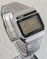 Casio AX-210 - Modulo 118 - Giappone anni 80 Vintage - MelodyAlarm - Dual Time - Cromo