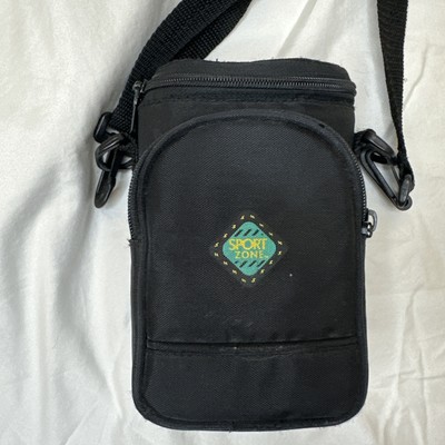 RETRO 90s Y2K Black Water Resistant Camera Carry Case Sport Zone VTG 90's Style