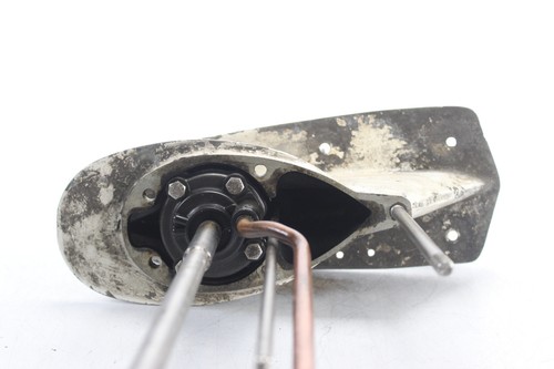 1978 - 1995 1996 1997 Johnson Evinrude Long  20" Splitcase Lower Unit 25 28 HP - Afbeelding 11 van 12