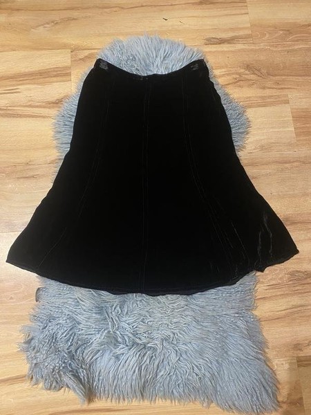Women Dolce & Gabbana Skirt Black Viscose 40 / L /