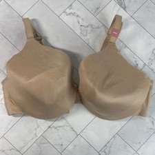 NWT Cacique Lane Bryant Full Coverage Bra Nude Lightly Lined UNDERWIRE 40DD