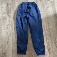 Vintage 90s Nike Windbreaker Track Pants navy blue