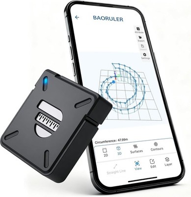 BC Motion-Based Measuring Tool: 3D Site Mapping for Irregular Spaces, Area/Perim