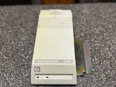 Vtg Commodore AMIGA A590 Hard Drive Plus Western Digital XT 20MB UNTESTED