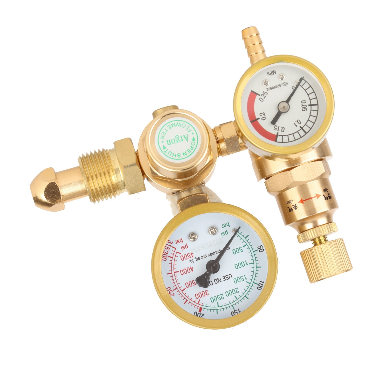 High Accuracy Argon CO2 Gas Regulator For MIG TIG Welding Recommended