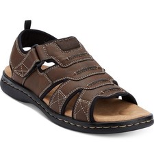 Dockers Men Slingback Fisherman Sport Sandals Shorewood Size US 13M Briar Brown
