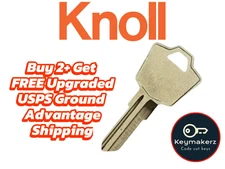 Knoll Office Furniture Desk File Cabinet Keys Cut to Your Key Code K001-K250