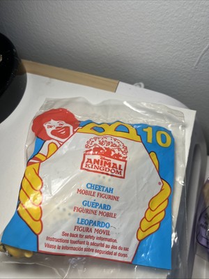 McDonald's Animal Kingdom Cheetah Happy Meal Toy #10 1998 Disney Mobile SEALED