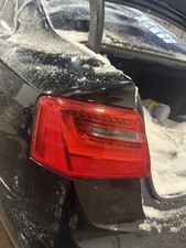 2014 Audi A6 Left LH Tail Light Assembly LED Opt 8SL Quarter Panel