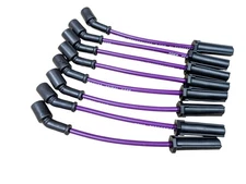 Ton's Performance 11" 8mm Spark Plug Wire Set GM LS LT LSX LQ9 Truck SUV Purple