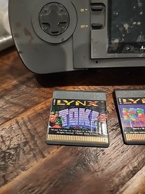 Atari Lynx 1 PAG-0201 Handheld Console - System Only For Repair No Power 3 Games