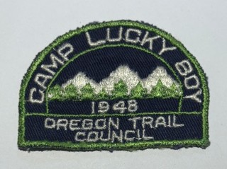 1948 Camp Lucky Boy Oregon Trail Council Boy Scout BC5